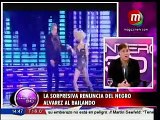 La sorpresiva renuncia den Negro Alvarez al bailando