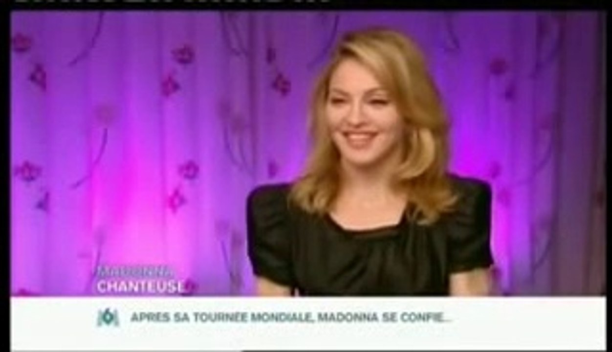 Madonna Celebration Promotion  M6 French TV Interview