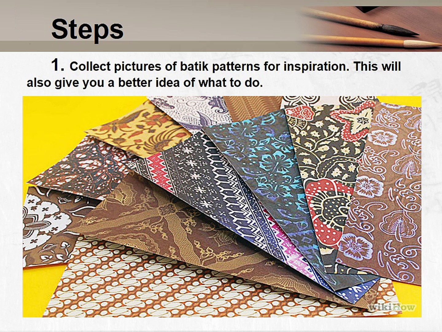 How to Design Batik Patterns