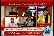 24 CHANNEL News Point Asma Chaudhry with MQM Asif Hasnain (08 July 2015)