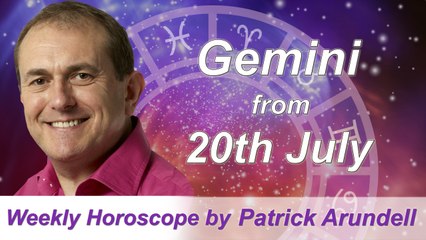 Gemini Weekly Horoscope from 20th July 2015