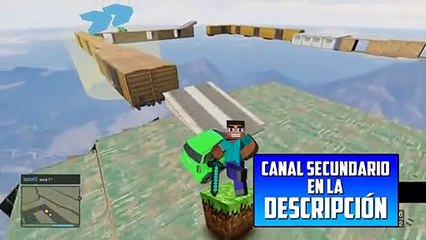 MEGA SALTO INCREÍBLE!!!! - Gameplay GTA 5 Online Funny Moments