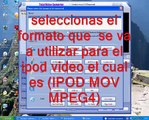 como poner un video a un ipod video,ipod touch 2g, iphone3g, iphone3gs,iphone 4