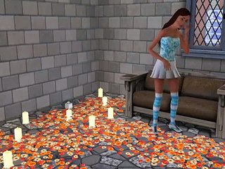 Sims3 teledysk Bogusław Linda i Asia Akhat-  Gdzie mam szukać cię