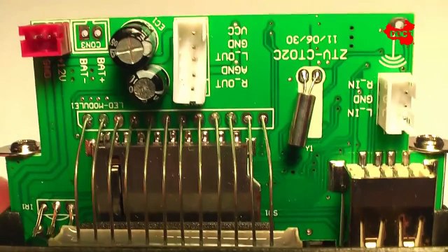 DDC - 1.0 LED Car MP3 Player Module FM USB Mini SD Remote (12V) - Connection and how it works