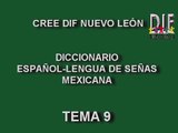 LENGUA DE SEÑAS MEXICANA TEMA 9 RESPUESTAS CORTAS Diccionario Español LSM