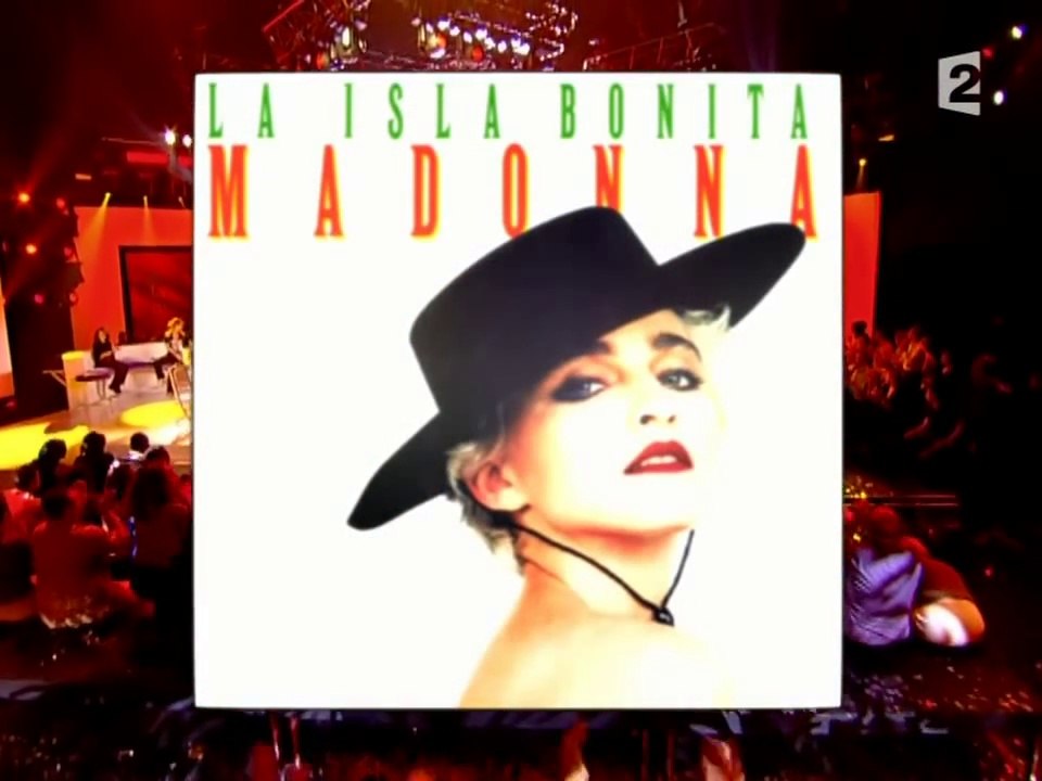 Madonna - The French singer Alizée sings "La Isla Bonita " of Madonna - French TV - 2003 -