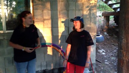 Girls Camp Studio C Shoulder Angel and Devil