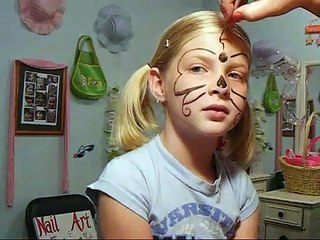 How to Face Paint a Simple Butterfly by Mandi Ilene (swaped audio)