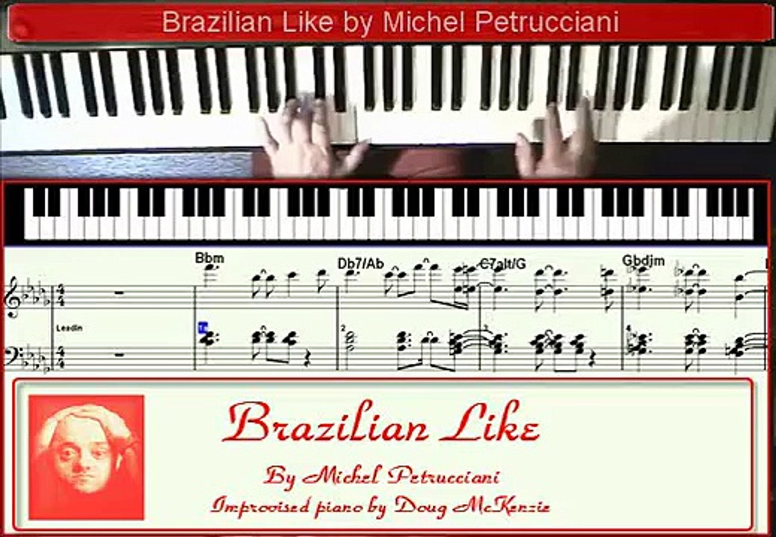 Brazilian Like' (Michel Petrucciani) - jazz piano lesson - video Dailymotion
