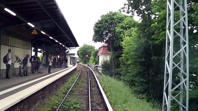 S-Bahn Berlin - Führerstandsmitfahrt S2 Bernau - Karow (Br 481)[HD 1080p]