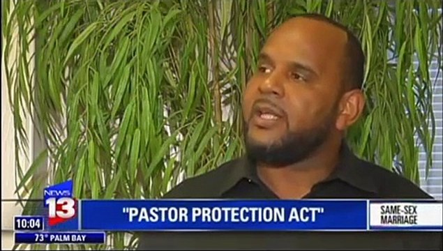 Pastor Protection Act, News 13 Report. 7/6/2015.