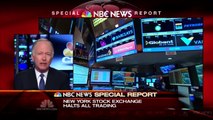 New York Stock Exchange Halts Trading - NBC News Special Report