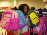 Back Pack For Kids Drive- This is how Kia spent her week!