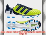 Adidas adipower Predator TRX FG slime-sharp blue metallic-dark indigo - 42