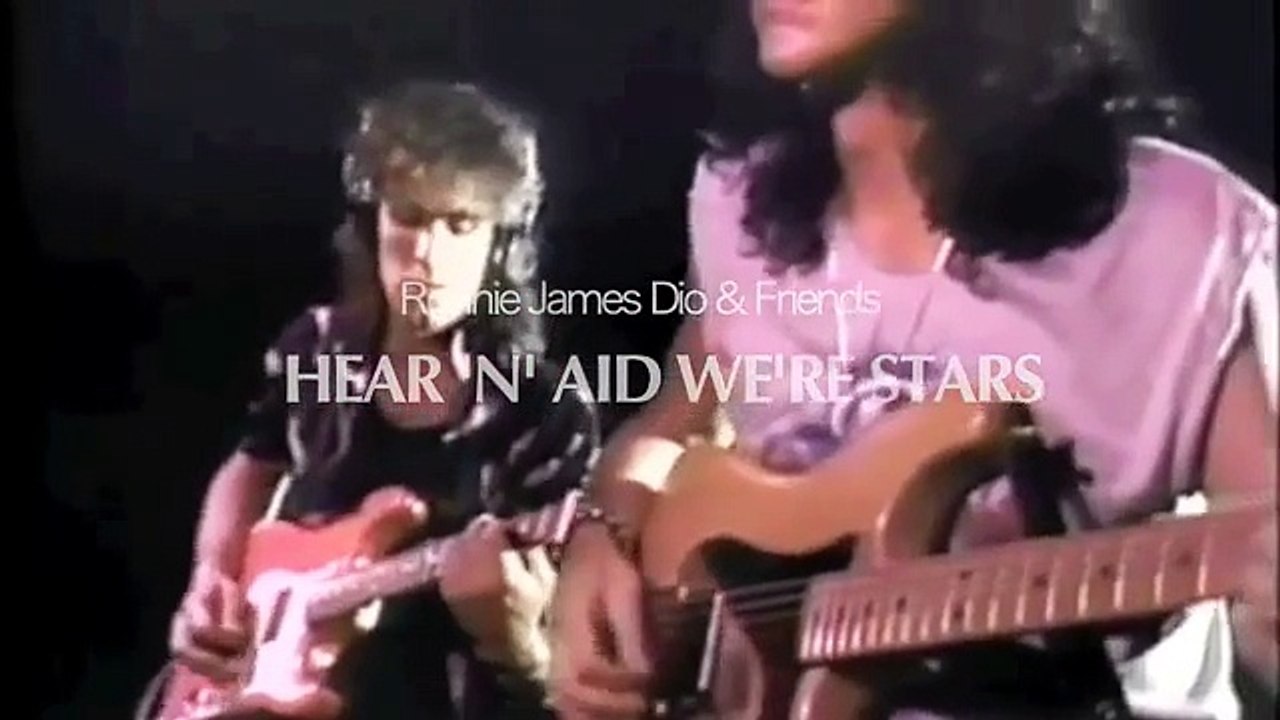 Ronnie James Dio & Friends -  HEAR 'N' AID WE'RE STARS