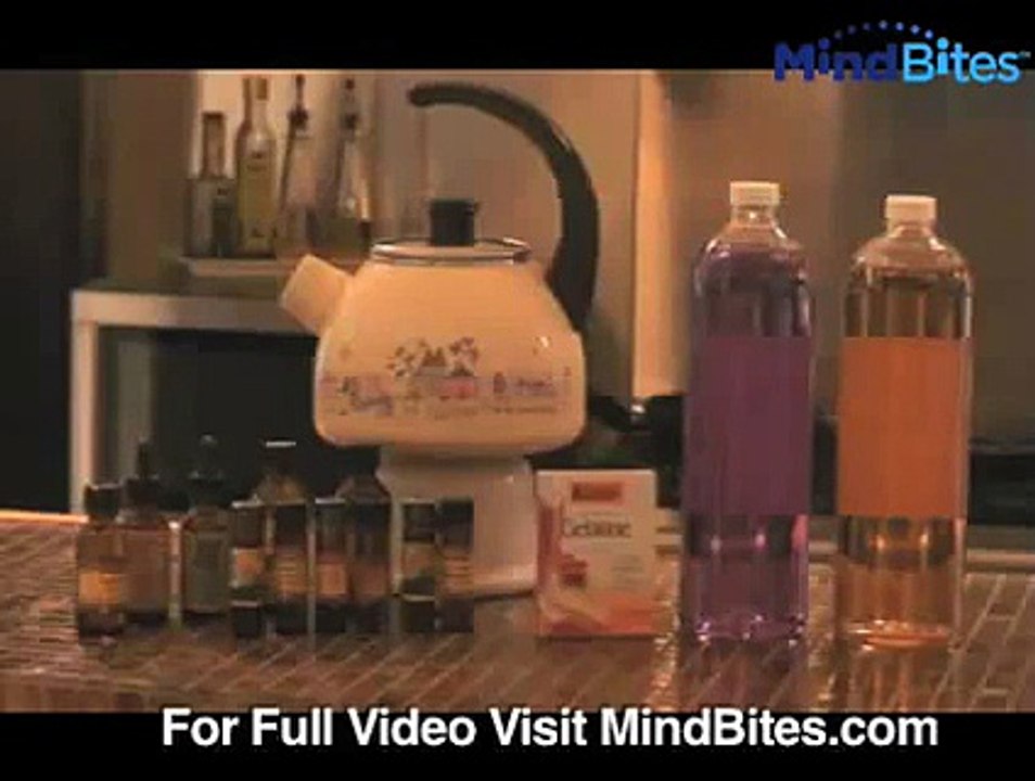 How to make candles, without wicks