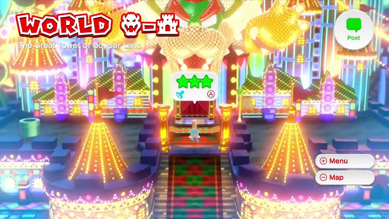 Super Mario 3D World: Final Boss & Ending with Rosalina (No Commentary)