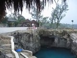 Crazy Guy from England (Steve) CLIFF DIVE Jamaica (high dive