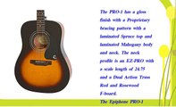 Epiphone Pro 1 Acoustic Guitar system for Beginners