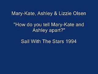 Mary-Kate, Ashley & Lizzie Olsen - Sail With The Stars 1994