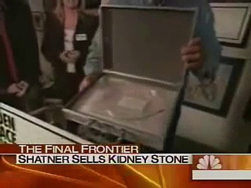 William Shatner Passes Kidney Stone Video 2
