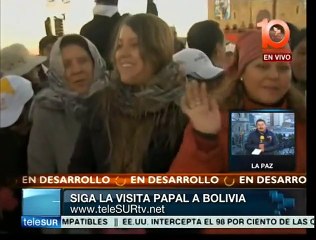 Papa Francisco se dirige al Arzobispado de La Paz