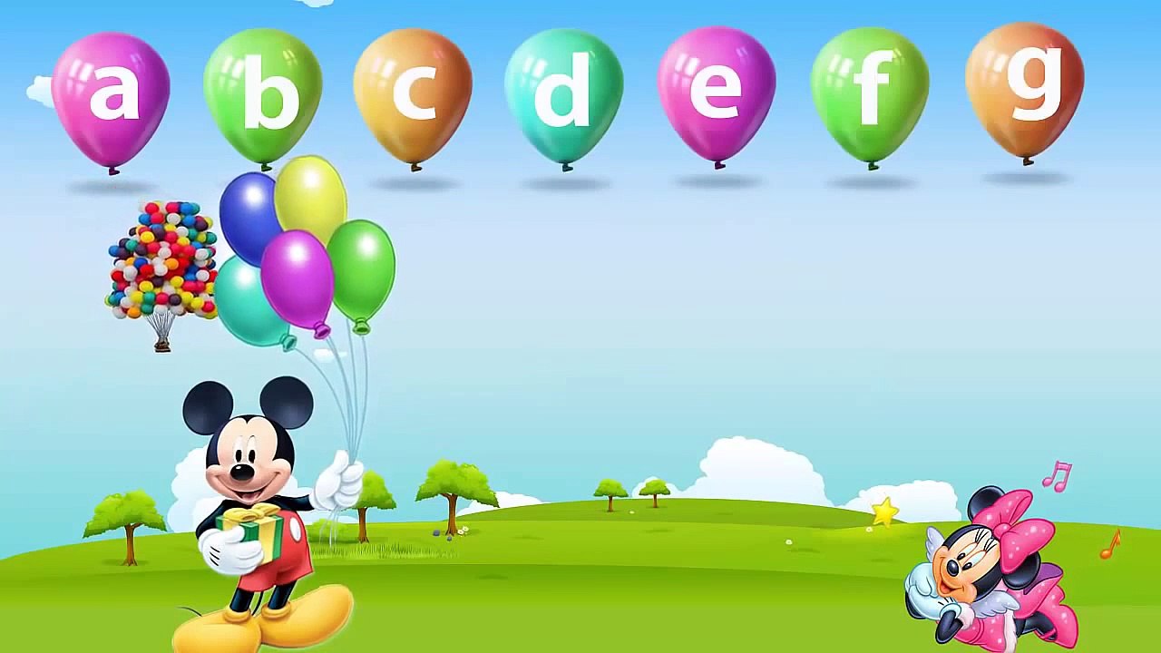 ABC Song ABC Songs for Children Mickey Mouse Alphabet Song Nursery