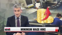 Minimum wage to be raised 8.1 pct. to 6,030 won next year