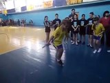 Hits record jump rope / Школьница  бьет мировые рекорды