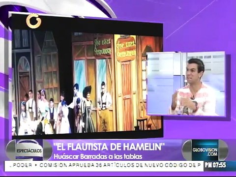 Huáscar Barradas prepara musical para mercado asiático