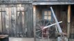 Blacksmith shop early winter 2014 (quick look outside the shop)