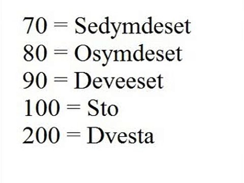 Macedonian Language Lesson 6 Numbers