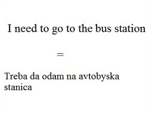 Macedonian Language Lesson 4