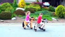 GiddyUp Cycle Kids Ride On Horse Toy - pony walks with child's bouncing motion