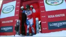 Lara Gut hurts her shoulder during practice in Sochi - FIS Wolrd Cup 2012