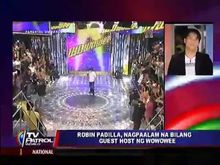 TV Patrol World Q&A: Robin Padilla