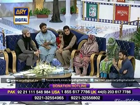 Waseem Badami telling about his slipped disk.