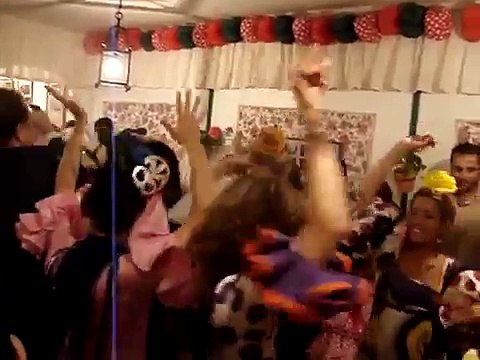 FERIA ABRIL SEVILLA 2009 SEVILLANAS CASETA