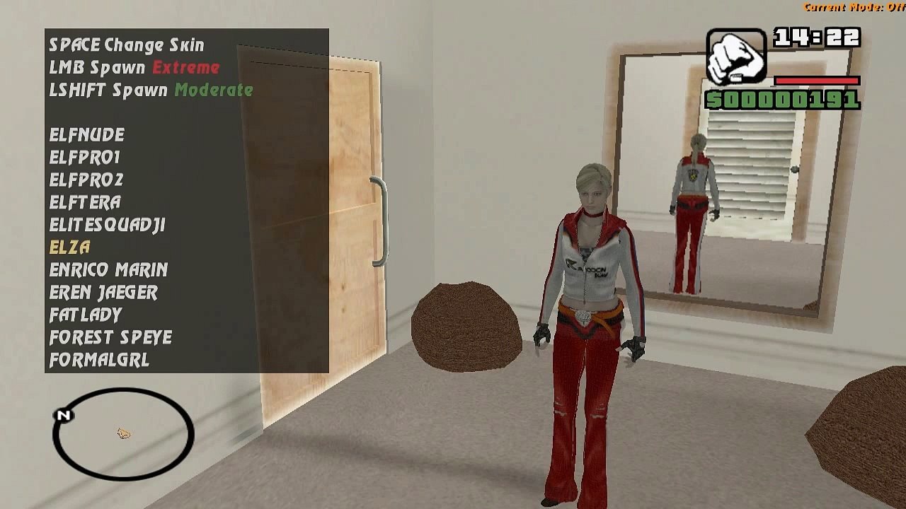 GTA San Andreas - skin selector IX