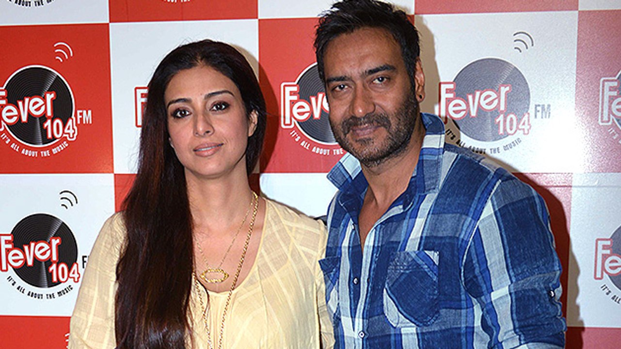 Ajay Devgn & Tabu Promotes "Drishyam"