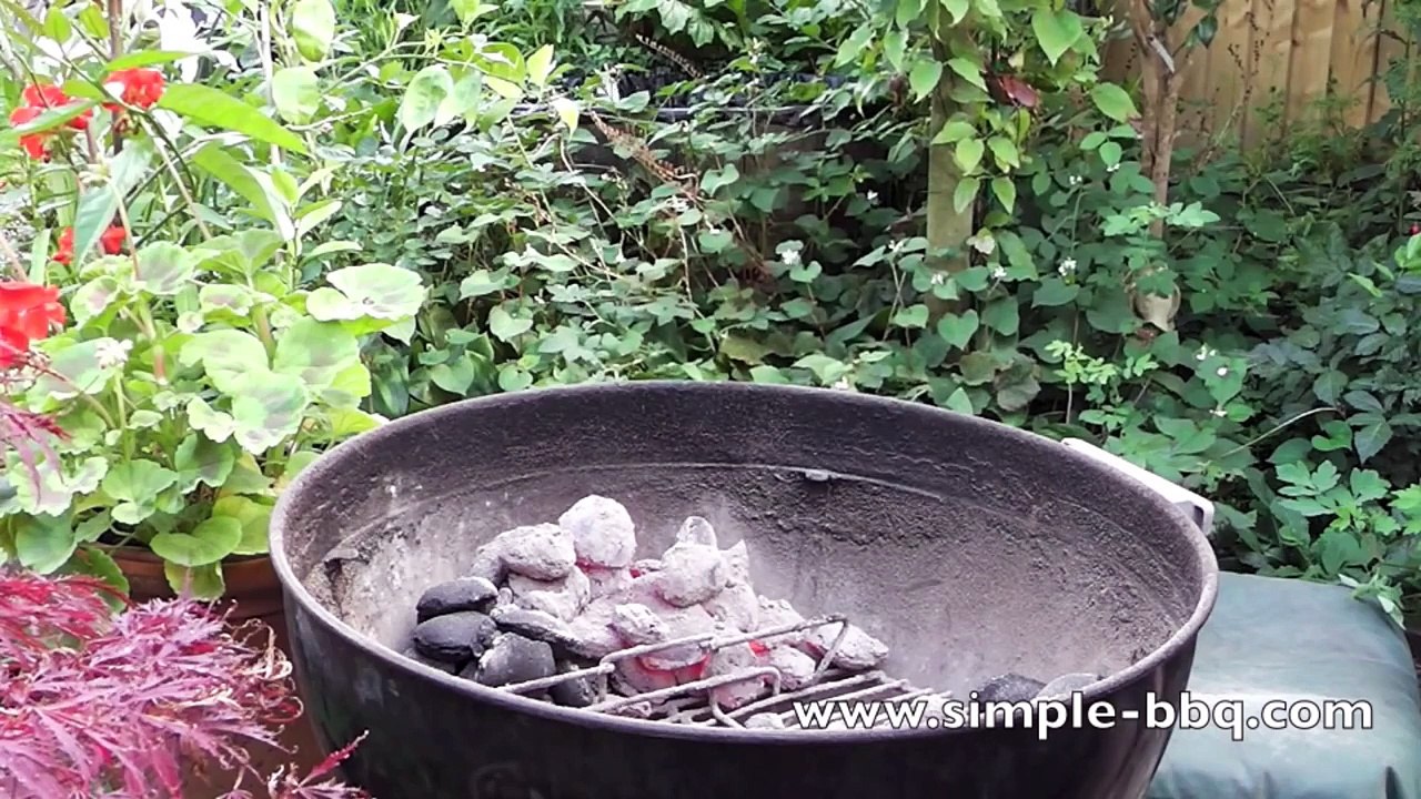 How to cook beer can chicken on a  Weber kettle barbecue