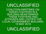 2. Coalition airstrike on Daesh fighters in a building near Ramadi, May 15, 2015
