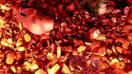 Toy Story 3  - Garbace Incinerator Escape Scene