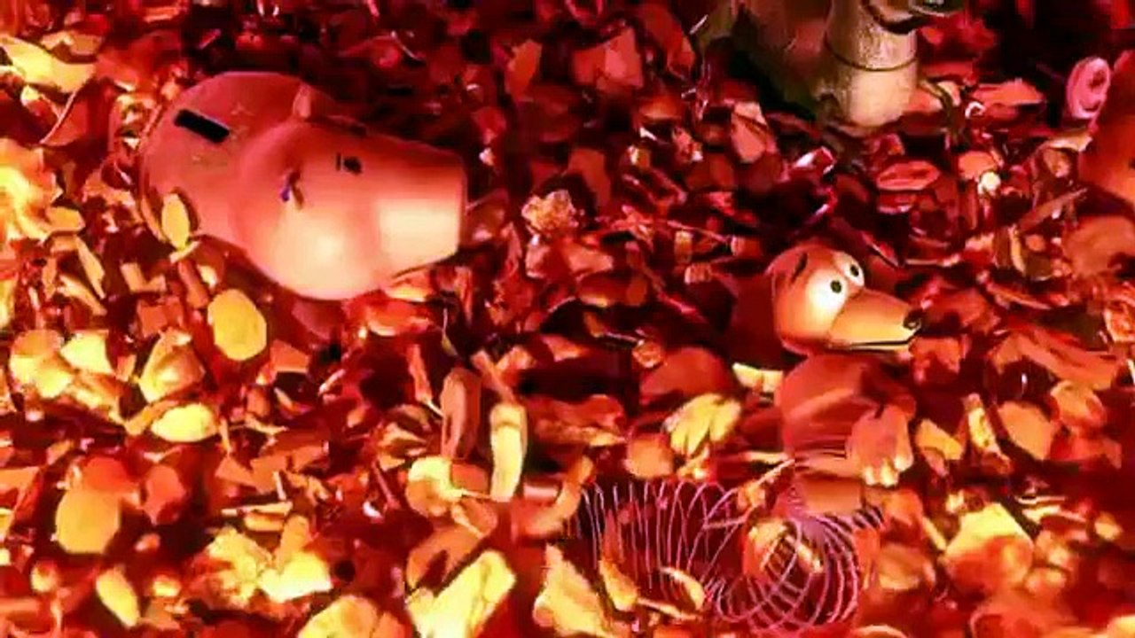 Toy Story 3  - Garbace Incinerator Escape Scene