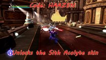 Star Wars Force Unleashed II Cheat Codes HD