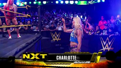 Sasha Banks & Charlotte vs Dana Brooke & Emma