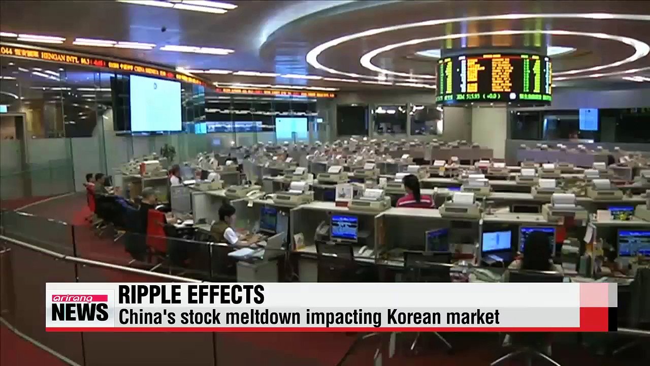China's plunging stocks adding concern to domestic market, already hit by Greece