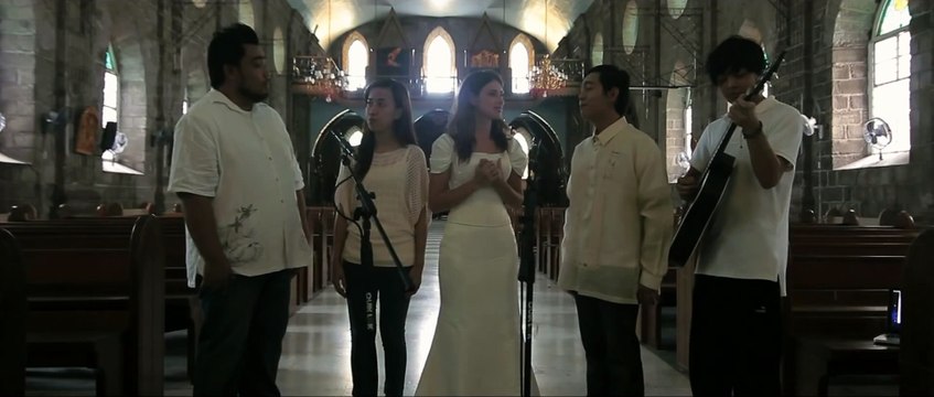 Pretty Russian and her friends sing a Tagalog Church song PANANATILI love romantic romance songs / chansons d'amour de romance romantique HD