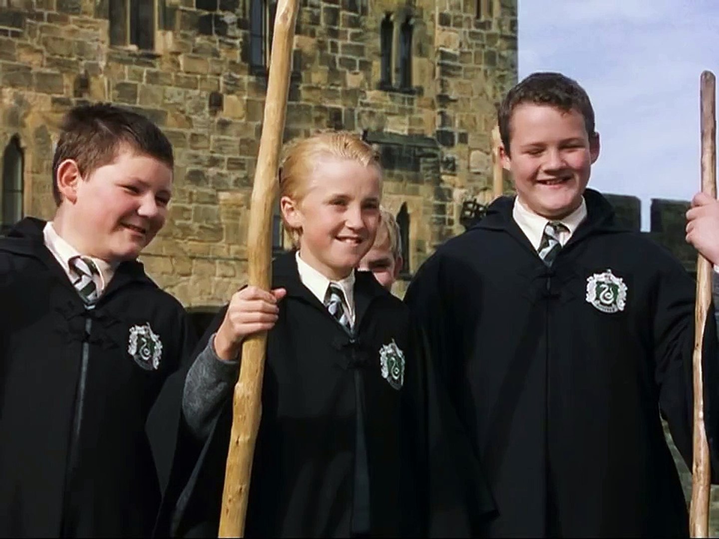 Harry meet Oliver Wood - Harry Potter and the philosopher's stone, image size:1440x1080